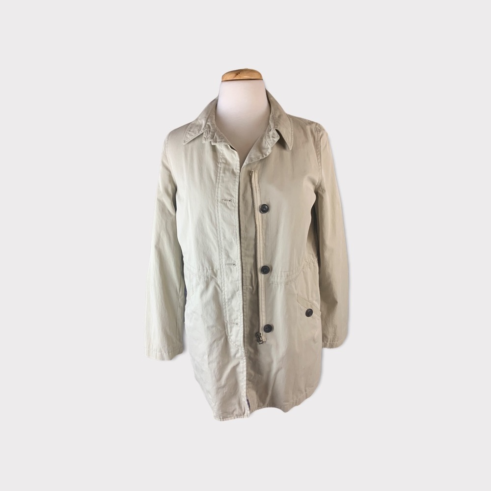 Masscob light weight jacket with draw string waist